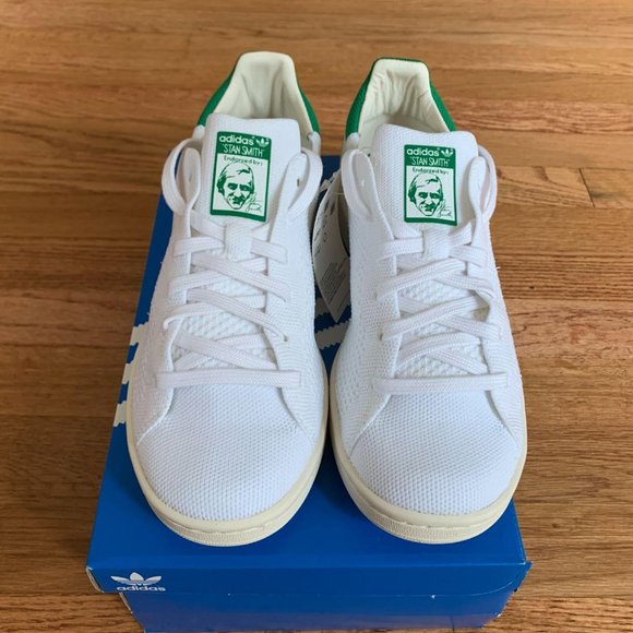 Adidas Stan Smith OG PK White / Green Mens Shoes - Picture 3 of 7